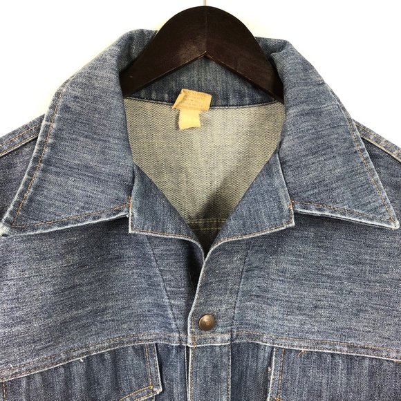 Vintage Jean Jacket Size M/L - Picture 3 of 6